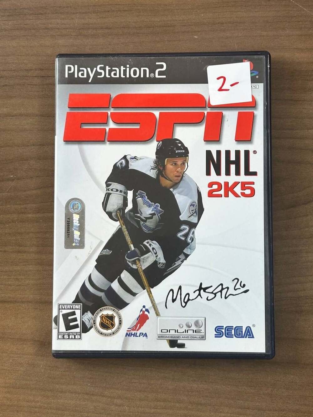 ESPN NHL 2K5 Sony PlayStation 2 PS2 2004 Complete CIB Sega Hockey Game